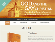 Tablet Screenshot of godandthegaychristian.com
